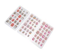 MUCKLILY 72pcs Full Cover False Nails Set Cartoon Unicorn Press on Nail Tips and Dress up Assorted style