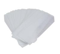 MUCKLILY 80pcs Thickened Nonwoven Facial Depilating Paper Professional Hair Removal Wax Strips for Women and Men Body Legs Arms Soft Flexible Strong Texture for Salon and Home Use