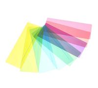 MUCKLILY 8pcs Overlays Bookmark Reading Strip PVC Colored Reading Aid Helps Comprehension and Improves Efficiency Daily Needs Choice for Professionals and Book Lovers