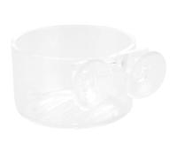 MUCKLILY Acrylic Aquarium Feeder Worm Holding Cup for Fish Tank Convenient to Clean Safe for Fish Feeding Suitable for Geckos