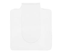 MUCKLILY Acrylic Mixing Palette Handheld Nail Art Foundation Plate Small Square Makeup Palettes for Professional Manicure and Cosmetic Mixing Use