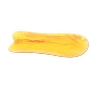 MUCKLILY Amber Resin Gua Sha Facial Tool Fish-shaped Scraping Board for Face and Neck Massage, Deep Tissue Muscle Massager Facial and Body Acupoint Therapy Beauty Tool for Skin Sculpting and Lifting