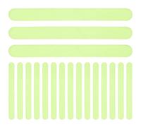 MUCKLILY Anti-Slip Tape - 24PCS Green Glow in the Dark Self-Adhesive Stair Strips for Steps - Waterproof Non-Skid Safety Treads Ideal for Home Use