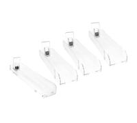 MUCKLILY Automatic Cigarette Pusher Display Rack, Dual Side 28cm 4pcs | PC and Paper Build, Front and Back Buckles, Random Colour, Holds Ten Packs Random Color