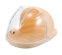 MUCKLILY Beauty Egg Storage Box Cute Makeup Sponge Holder for Countertop Accessories Makeup Storage Rack Bedroom Vanity Organization