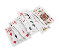 MUCKLILY Braille Playing Cards for Blind Adults Accessible Card Games for Family Fun Large Braille Markings for Easy Identification for Social Recreational Activities