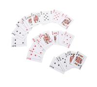 MUCKLILY Braille Playing Cards for Visually Impaired Large Playing Cards for Blind Adults and Portable Entertainment for Family Games Braille Marked for Easy Identification