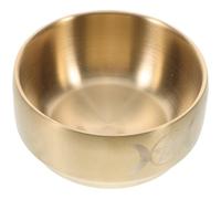 MUCKLILY Brass Triple Moon Bowl with Unique Moon Shape and Candle Holder for Altar Use Longterm Use Decorative Pagan Offering Bowl with Distinctive Design
