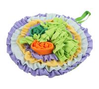 MUCKLILY Bunny Foraging Mat Plush Interactive Feeding Pad for Rabbits Guinea Pigs Get Rid of Boredom Small Animal