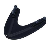 MUCKLILY Cable Machine Attachment Ab Harness Black Pvc Nylon Fitness Accessory Protect Neck Shoulder Back Build Abdominal Muscles Home Fitness Abdominal Muscle Training