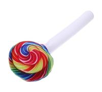 MUCKLILY Candy Shaped Plush Pillow for Soft Lollipop Design Stuffed Cushion Nursery Accent for Playtime and Decoration