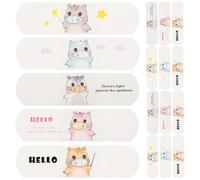 MUCKLILY Cartoon Adhesive Bandages for 60 Sheets Waterproof Breathable Wound Protectors Hemostasis Care Patches with Cute Animal Designs for Scrapes and Cuts