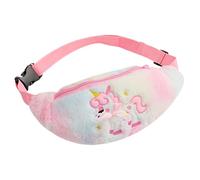 MUCKLILY Cartoon Unicorn Waist Bag Girls Fanny Pack Soft Fashionable and Practical for Boys and Girls