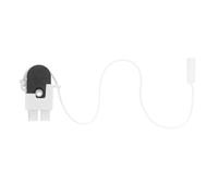MUCKLILY Ceiling Lamp Pull Cord Switch with Robust Design and Pull Mechanism, PC and Stainless Steel Material, for Home Decor and Bedrooms, Suitable for People of Ages