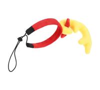MUCKLILY Christmas Reindeer Antler Headband for Dogs and Cats, Polyester Material with Realistic Yellow Deer Antlers, Easy to Use Festive Accessory for Holiday Photo Sessions and Social