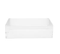 MUCKLILY Clear Acrylic Mouse Cover Protector 180x100x50mm Waterproof Dustproof Transparent Mouse Case for Household Use, Durable Display Box to Safeguard Computer Mouse from Spills and Contaminants