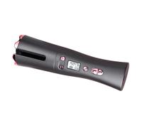 MUCKLILY Cordless Auto Hair Curler with Temperature and LCD Display Rechargeable Portable Curling Wand for Safe Damage-reducing Styling Suitable for Long Hair