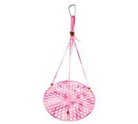 MUCKLILY Cotton Rope Hammock Reptile Hammock Provides Sleeping and Playing Environment Easy to Fix Hanging Bed Simple Pink for Expanding Living Space Suitable for Snake Reptile Pets