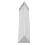 MUCKLILY Crystal Triangular Prism Optical Glass Rainbow Maker for Students | Six-inch Polished Crystal, Bubble-free Interior, High Transmissivity, Portable Stable Structure, for School Science