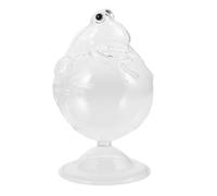 MUCKLILY Cute Frog Cocktail Glass, Stackable Glassware for Drinks | Frog Shape, Tabletop Decor Appeal, Fits Standard Cocktail, Iced Coffee, Juice, Home Dining