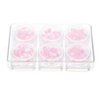 MUCKLILY Decorative Nail Art Studs Nail Art Supplies Shiny Manicure Decor for DIY Manicure Charms for Fake Ornaments and Stylish Finish at Home Salon