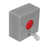 MUCKLILY Emergency Alarm Switch Resettable Manual Call Point with Key Lock, Elderly Emergency Call Button for Bathroom Safety and Disabled Alert System