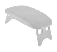 MUCKLILY Foldable Nail Art Arm Rest Cushion Portable Manicure Hand Rest Pad for Nail Salon Gray Hand Pillow and Technician Use