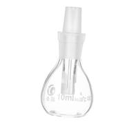 MUCKLILY Glass Density Bottle Accurate Pycnometer for Liquid Measurement Lab Glassware with Stopper for Industrial and Educational Use Glass Construction