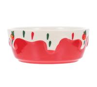 MUCKLILY Hamster Dish Ceramic Hamster Feeder Not Easy to Break and Deform Premium Ceramic Material Beautiful and Practical Bowl Suitable for Cage Use Pets