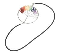 MUCKLILY Handwoven Beaded Crystal Tree Bookmark with Elastic Rope Design, Unique Multi-use Bracelet and Stylish Tree Pattern Decoration for Hair Accessory Or Book Mark