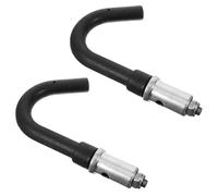 MUCKLILY Heavy Duty Telescopic Ladder Hooks 2-Pack with Anti-Slip Design Detachable Hooks for Loft Garage Roof Stabilizer Outdoor Use