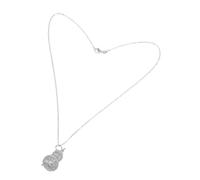 MUCKLILY Hollow Gourd Perfume Necklace Women Fragrance Pendant Essential Oil Vintage Locket for Casual Wear