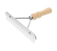 MUCKLILY Horse Hair Brush Practical Horse Hair Comb Wooden Handle Assorted Colour Ergonomic Design Good Hand Feeling