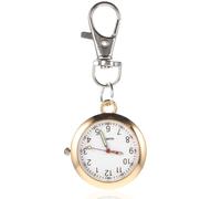 MUCKLILY Key Chain Watch Simple Zinc Alloy Precise Time Student Exam Timing Watch for School Use