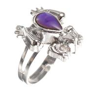 MUCKLILY Kids Adjustable Color Changing Ring Cute Open Ring for Boys and Girls Emotion Temperature Sensitivity