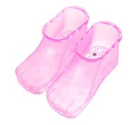 MUCKLILY Magnetic Small Foot Soaker Shoes Red Wear-resistant Foot Bath Tub for Home and Travel to Promote Circulation and Fatigue gift for for for for for for for Elders