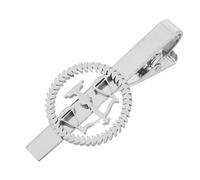 MUCKLILY Men’S Stainless Steel Scale of Justice Tie Clip Silver Metal Necktie Fastener for Lawyers Judges, Formal Business Court Use, Men’S Shirt Tie Accessory