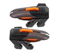 MUCKLILY Mobile Gaming Controller Triggers for Phone - 1 Pair Six-Finger Gamepad Buttons AK06 Physical Press Button Auxiliary Gaming Trigger Accessory for Online Shooting Games