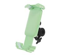 MUCKLILY Motorcycle Phone Mount Bike Holder for Mobile Phones Secure Clamp for Motorbike Handlebars Easy Installation Green Suitable for Cyclists and