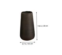 MUCKLILY Nordic Style Ceramic Table Vase Modern Light Luxury Flower Arrangement Ware for Home Office Desktop Decor Creative Plain Color Art Craft Adornment