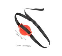 MUCKLILY Outdoor Tool Sheath with Red Plastic Curved Blade Cover and Adjustable Waist Belt for Logging, Bushcraft, and Trail Clearing Equipment