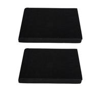 MUCKLILY Pads Versatile Acoustic with Isolation Adjustment Angle 2pcs Sponge Soundproof Sound Cushion for Black Mat Speaker Monitor and Speaker Box