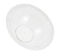 MUCKLILY Plastic Face Wash Basin for Beauty Salon with Floral Edge, Portable Spa Tub for Home and Kids, Multi-purpose Laundry Soaking Bucket for Bathroom Use