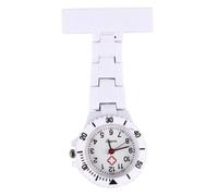 MUCKLILY Pocket Watch with Metal Clip for Women Nursing Students Nurse Easy to Carry Design and Large Watch Face, for Hospital and Other Field Use