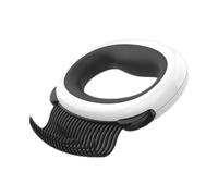 MUCKLILY Portable Cat Grooming Comb with Ergonomic Structure and Comfort Handle for Indoor Cats, Plastic Material Hair Remover and Detangling Tool for Bath Time