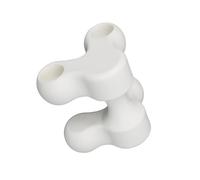 MUCKLILY Portable Cervical Spine Massager for Neck and Back Relief, Trigger Point Therapy Tool Made of Sturdy Polypropylene, for Deep Tissue Occipital Release and Muscle Ache Relaxation