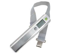 MUCKLILY Portable Digital Luggage Scale Handheld Suitcase Weighing Scale with LCD Display Comfortable Wide Handle for Travel Up to Capacity Lightweight and Easy to Use