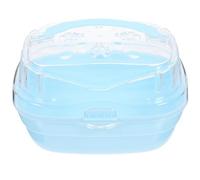 MUCKLILY Portable Hamster Carrier Hamster Carry Cage with Ventilation Portable Design Pp Material for Travel and Outdoor Adventures and Small Animals