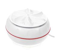 MUCKLILY Portable Mini Washing Machine USB Powered Small Clothes Washer Lightweight Abs Material with Forward Reverse Cleaning Low Noise Design for Travel Dorm Home Use