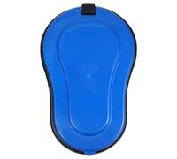MUCKLILY Portable Temporary Squat Toilet with Blue Plastic Urinal Bucket for Construction Sites and Emergency Use - Spill-Proof Medical Urinal Suitable for Elderly Care and Pregnant Women